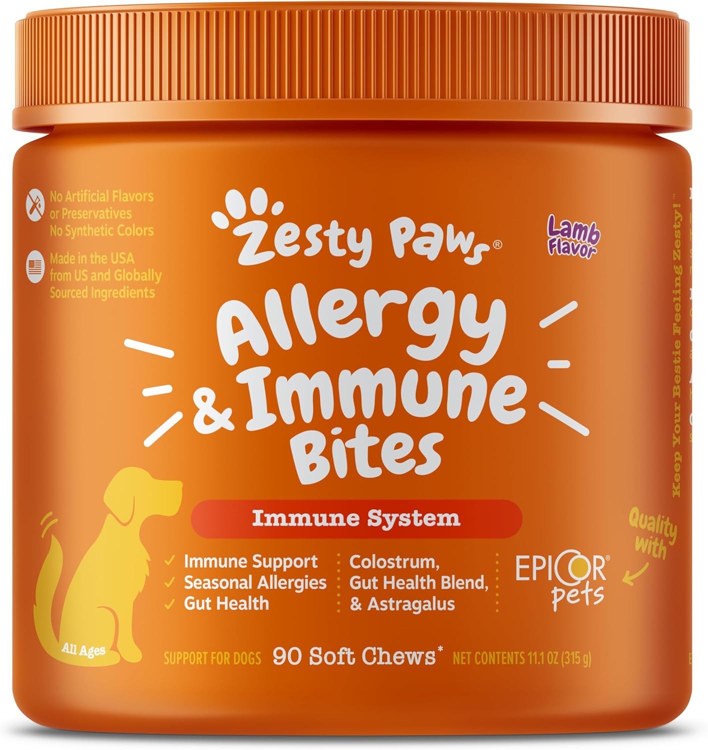 Dog Allergy Relief- Dog Itching Skin Relief
