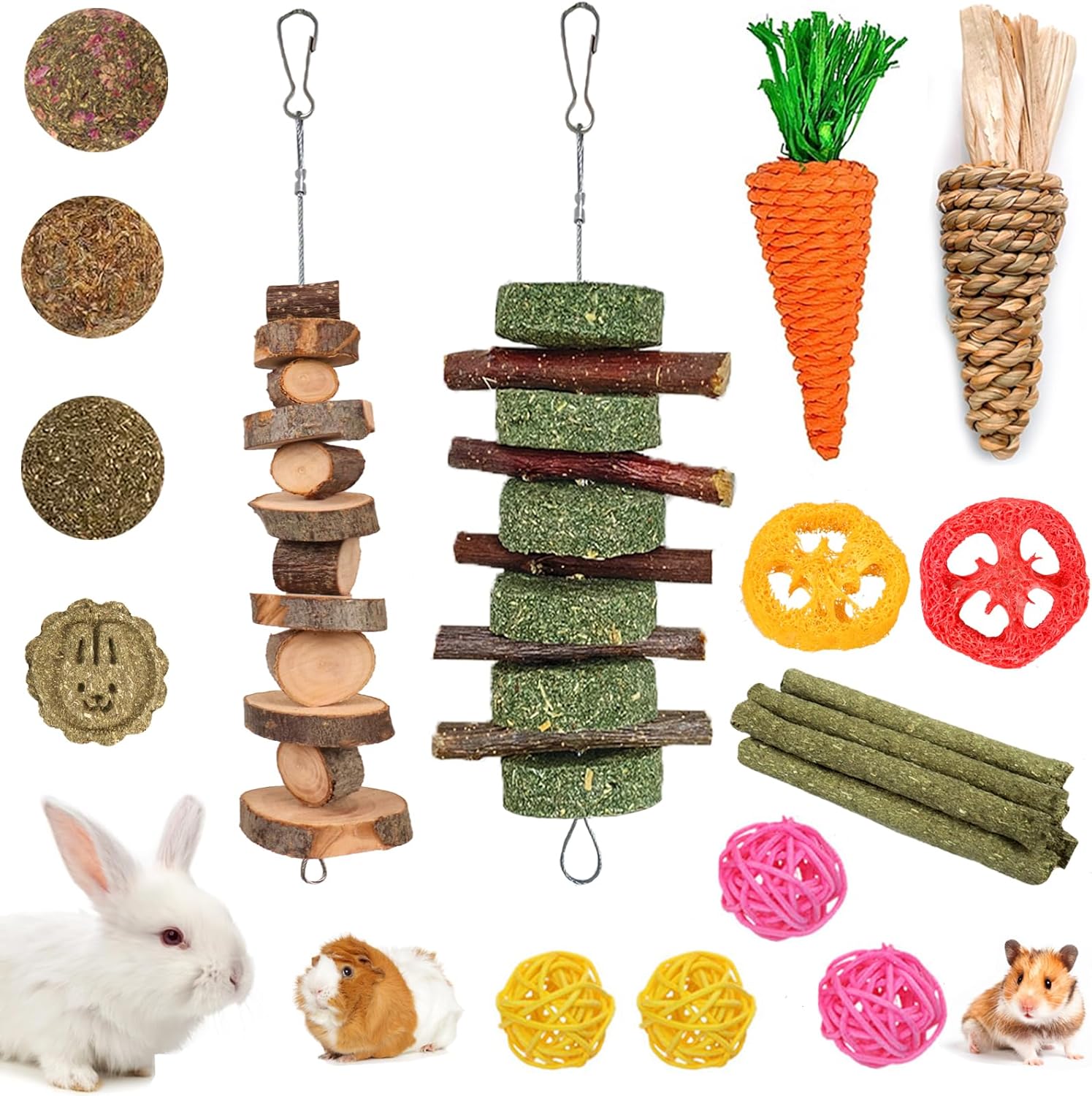 Rabbit Chew Toys & Food